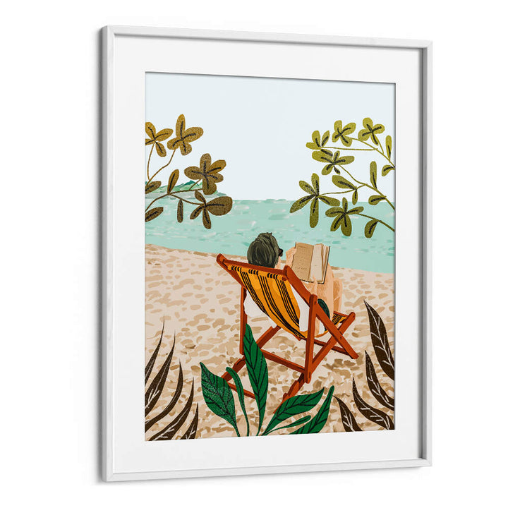 VACAY BOOK CLUB , BEACH PAINTINGS