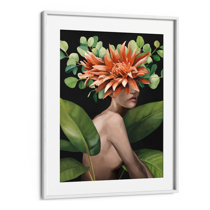 VEILED BY BLOOM, SURREAL ART PRINTS