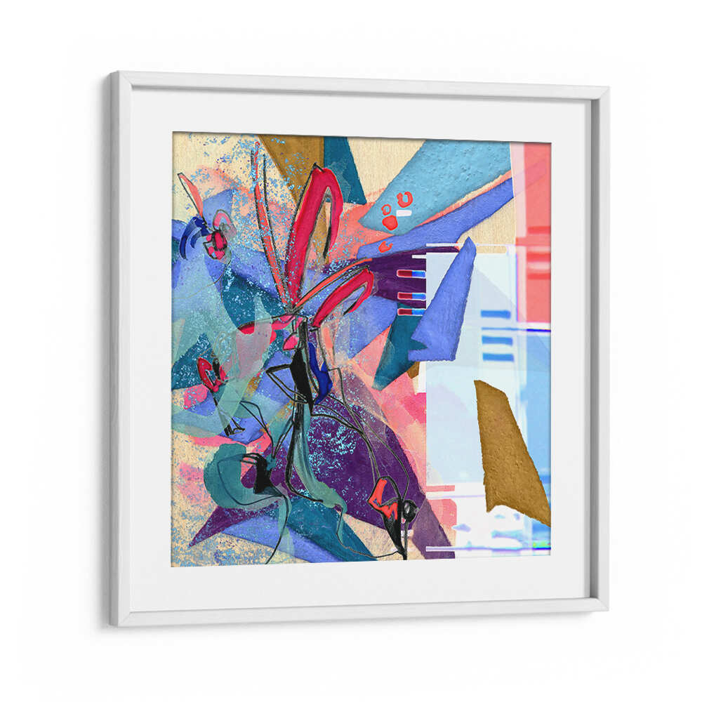 VIBRANT COLORS AND GEOMETRIC SHAPES , ORGANIC FORMS