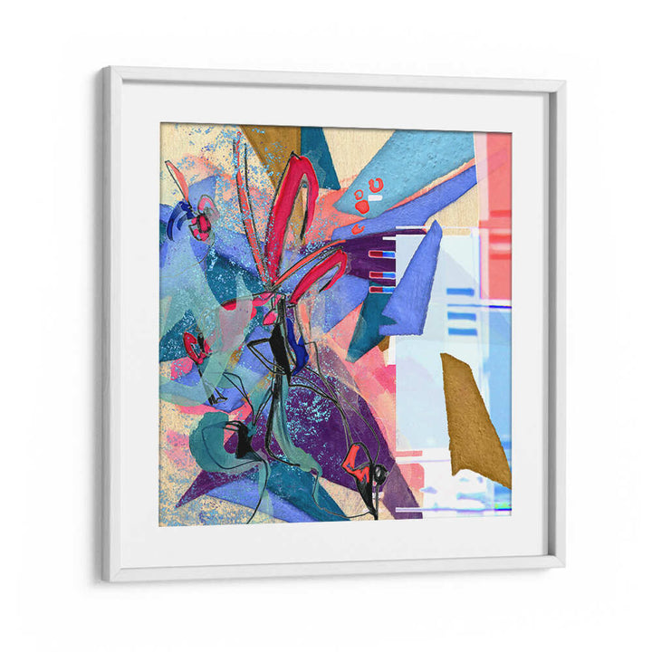 VIBRANT COLORS AND GEOMETRIC SHAPES , ORGANIC FORMS