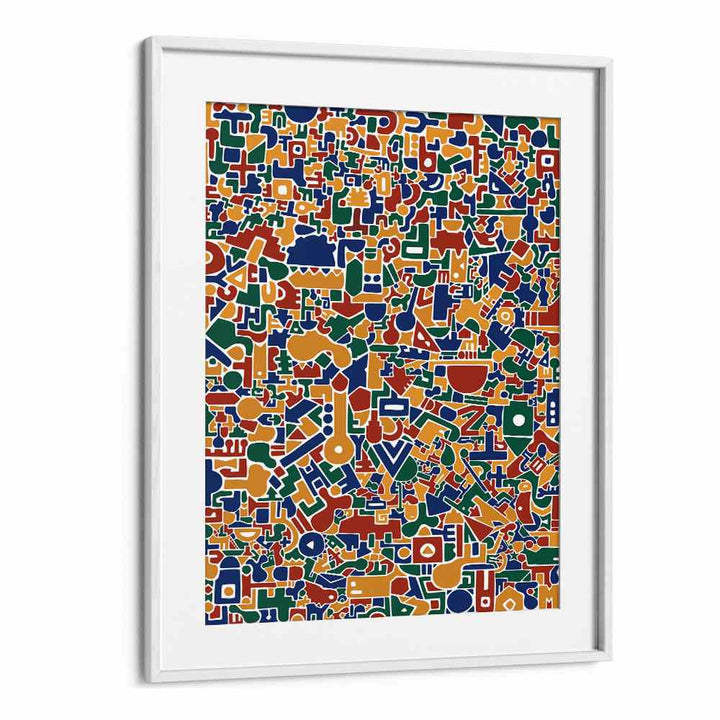 VIBRANT GEOMETRIC PUZZLE
