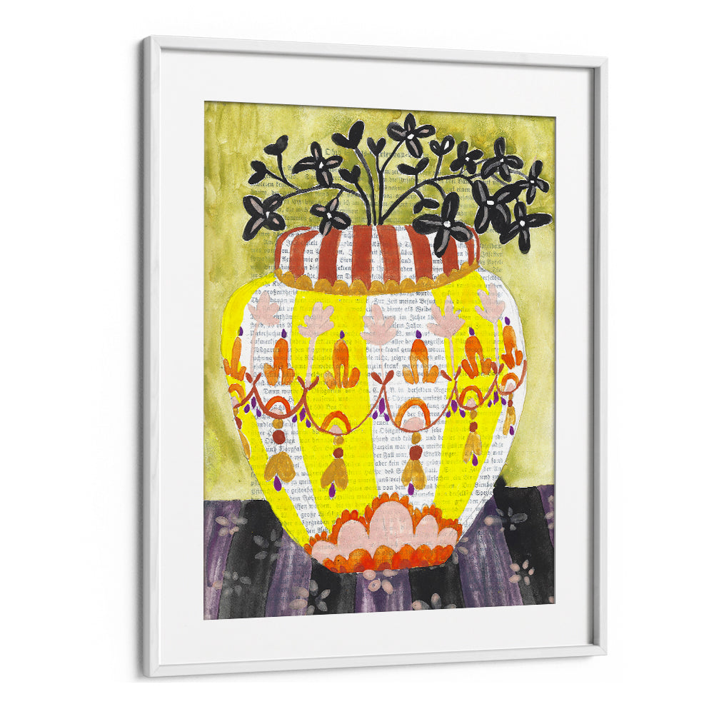 VIBRANT STRIPED VASE