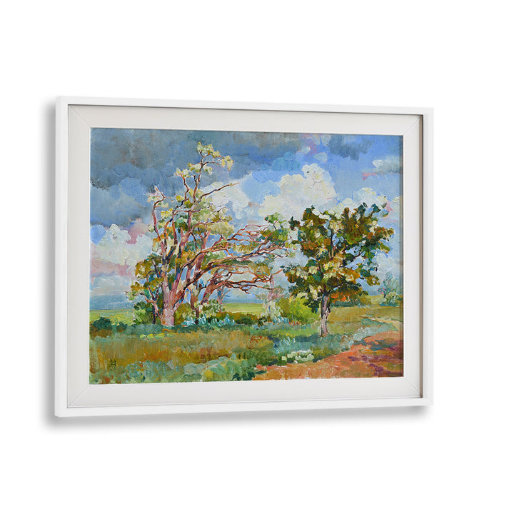 VIBRANT TREES RURAL LANDSCAPE