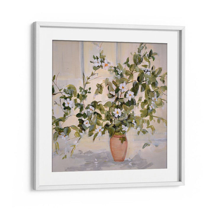 WHITE FLOWERS IN VASE