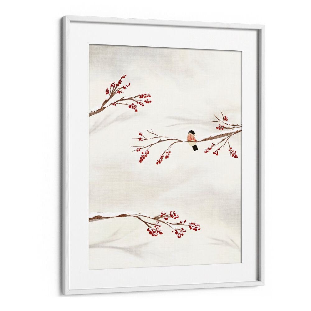 WINTER BIRD WITH BERRIES