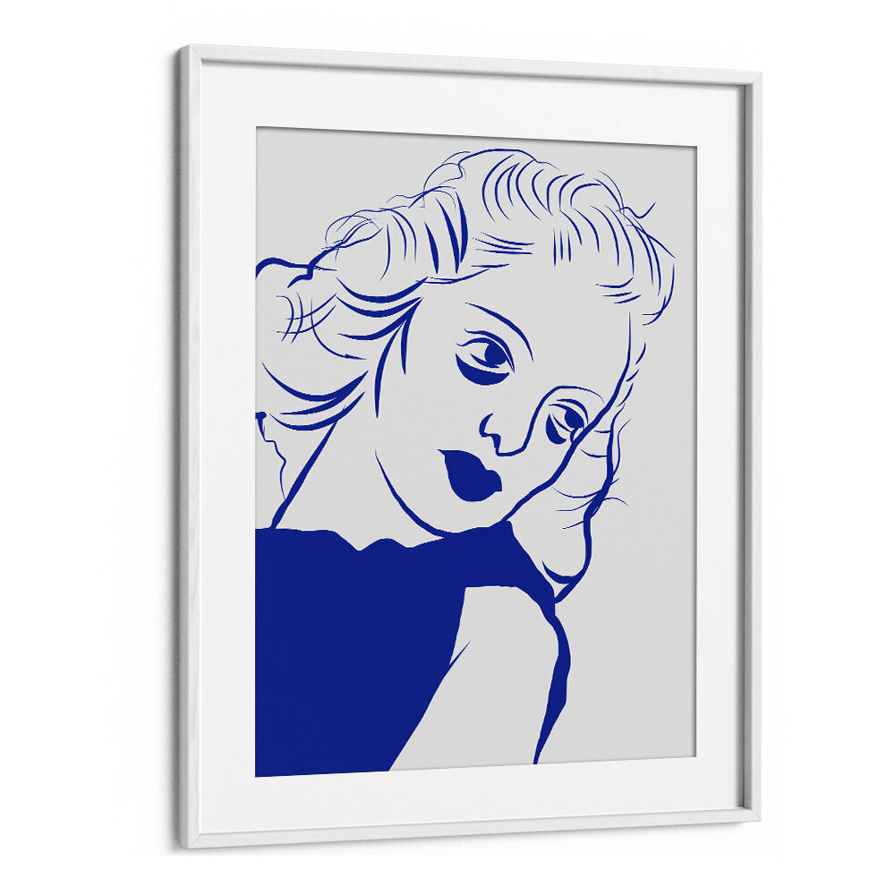 WOMAN FACE , PORTRAITS & FIGURATIVE ILLUSTRATIONS