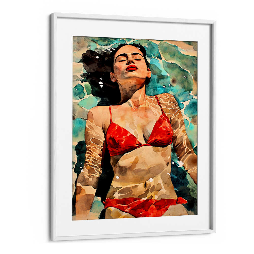 WOMAN LIFE WARM BATH , FASHION POSTERS