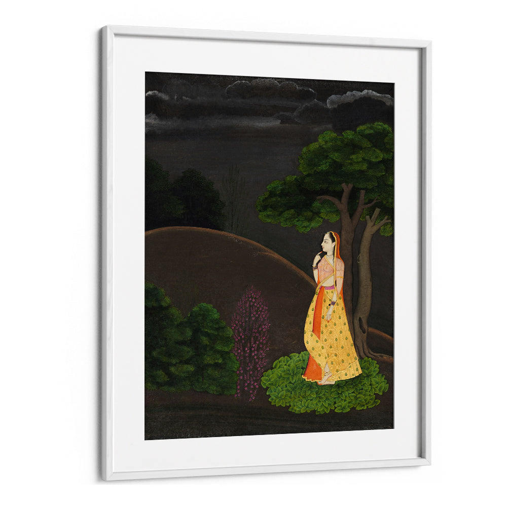 ABHISĀRIKĀ , INDIAN ART PAINTINGS