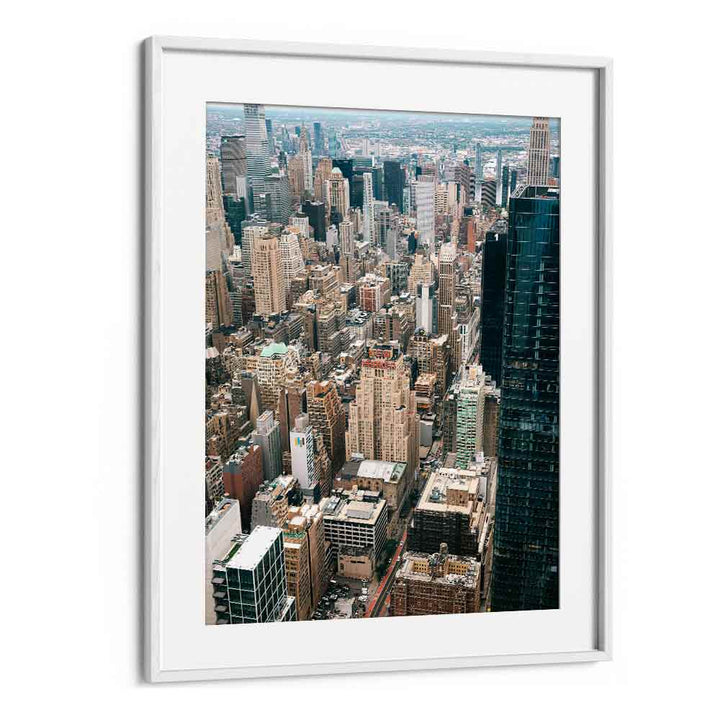 NEW YORK CITY FROM ABOVE BY RAISA ZWART , LANDSCAPE PHOTO PRINTS