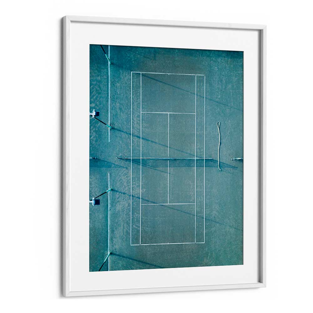 TENNIS COURT GREEN II , PHOTOGRAPHY PRINTS