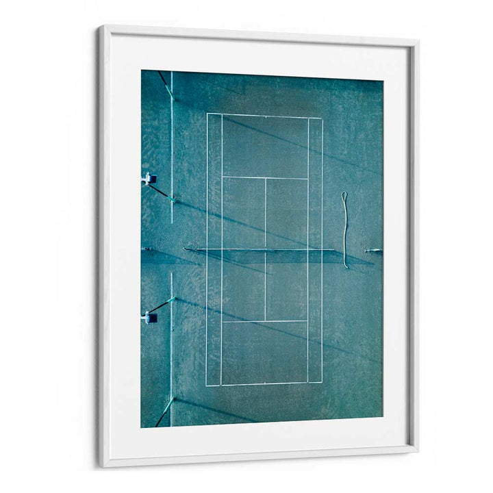 TENNIS COURT GREEN II , PHOTOGRAPHY PRINTS
