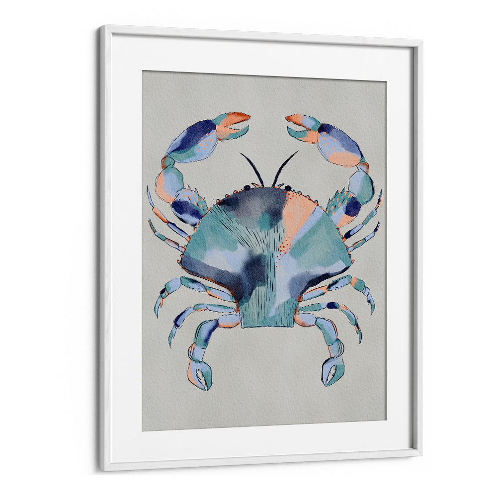 COASTAL BLUE CRAB PAINTING