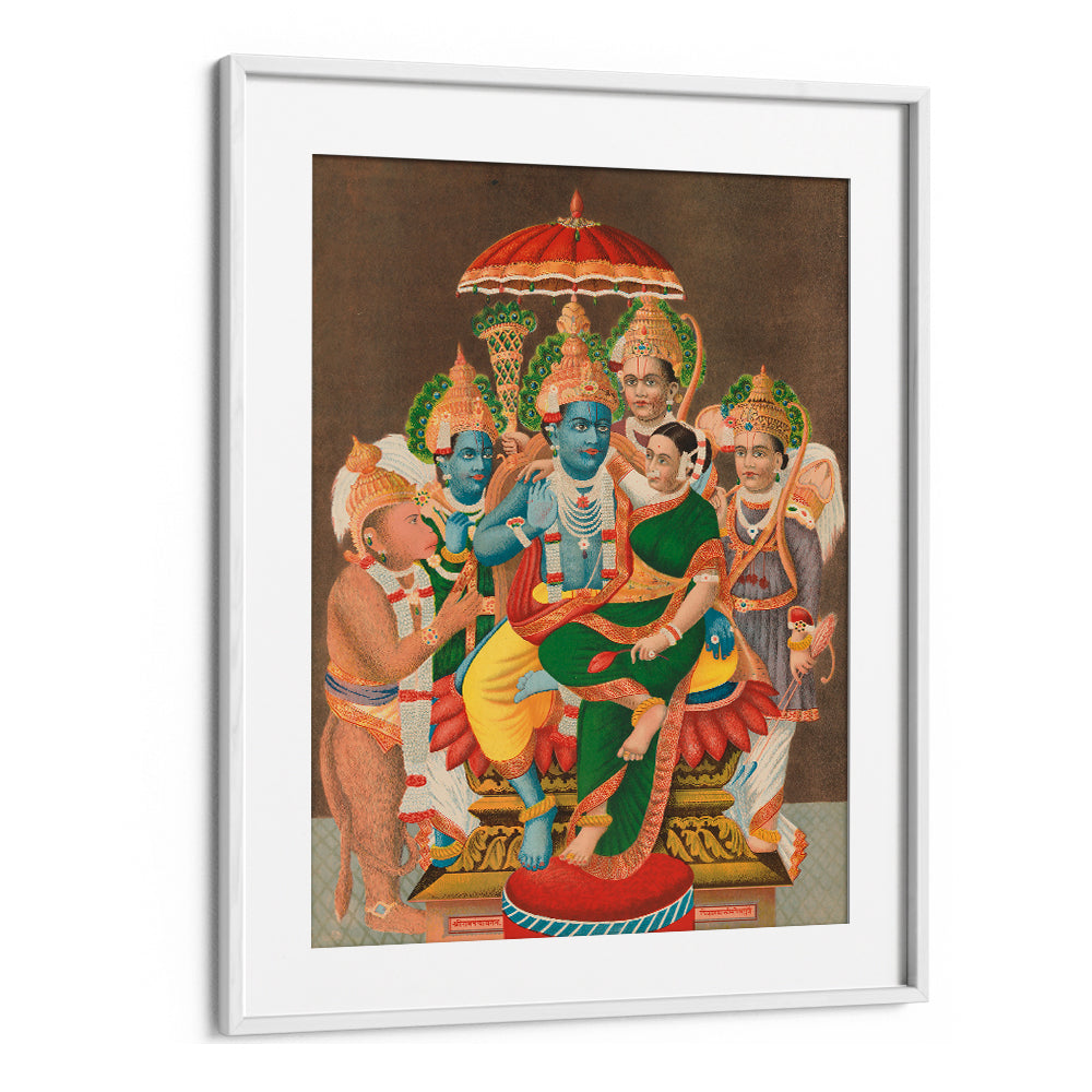 RAM PANCHAYATAN , INDIAN ART PAINTINGS
