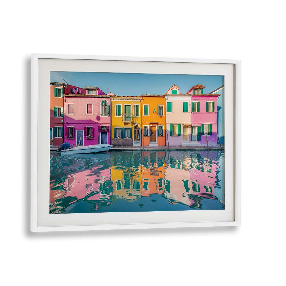 COLORED BURANO BY STEFAN HEFELE , LANDSCAPE PHOTO PRINTS