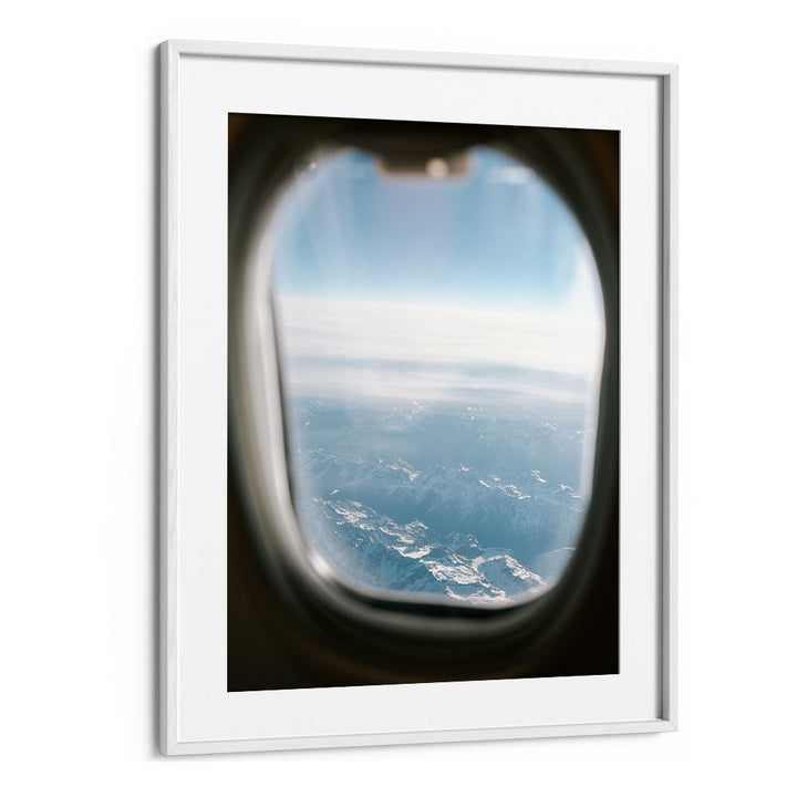 PLANE WINDOW VIEW , PHOTOGRAPHY PRINTS