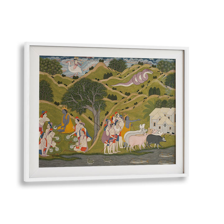 KALIYA , INDIAN ART PAINTINGS