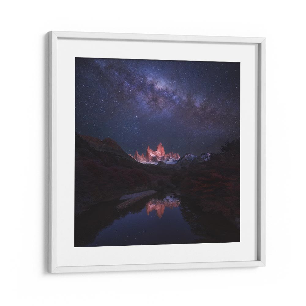 PATAGONIA AUTUMN NIGHT , LANDSCAPE PHOTO PRINTS