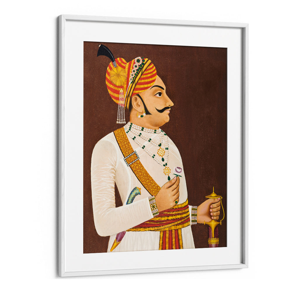THAKUR YASWANTA SINGH (REIGNED 1688-1707) , INDIAN ART PAINTINGS