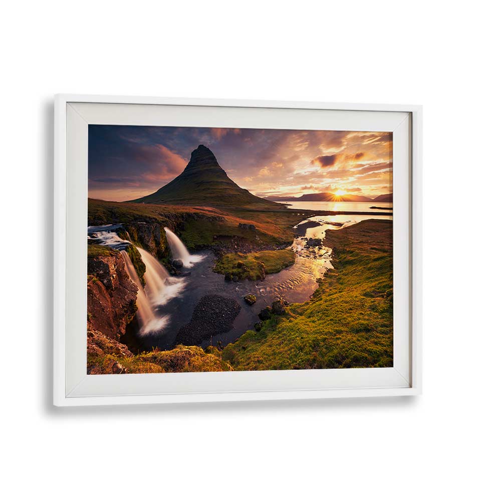 GOOD MORNING ICELAND BY STEFAN HEFELE , LANDSCAPE PHOTO PRINTS