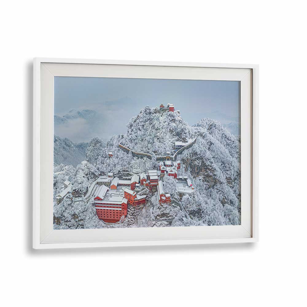 WUDANG MOUNTAIN AFTER SNOW BY SIMOON , LANDSCAPE PHOTO PRINTS