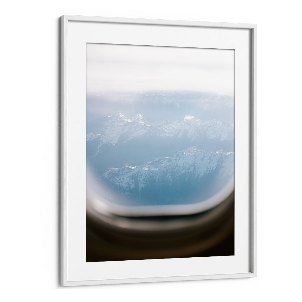 PLANE WINDOW VIEW II BY RAISA ZWART , LANDSCAPE PHOTO PRINTS