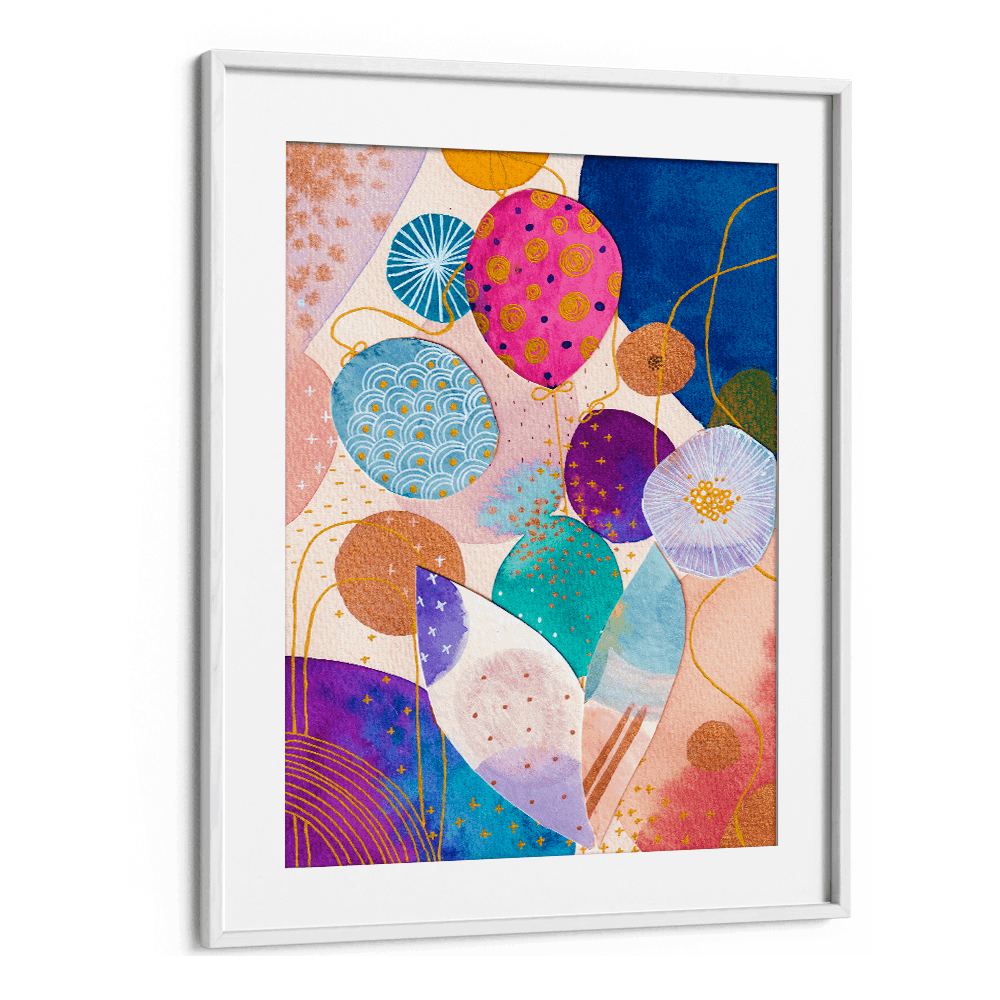 BALLOONS FOR NINO , ABSTRACT PAINTINGS