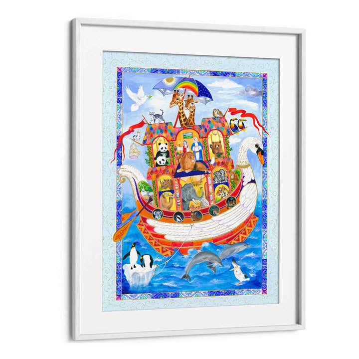 COLORFUL ARK VOYAGE , KIDS ROOM PAINTINGS