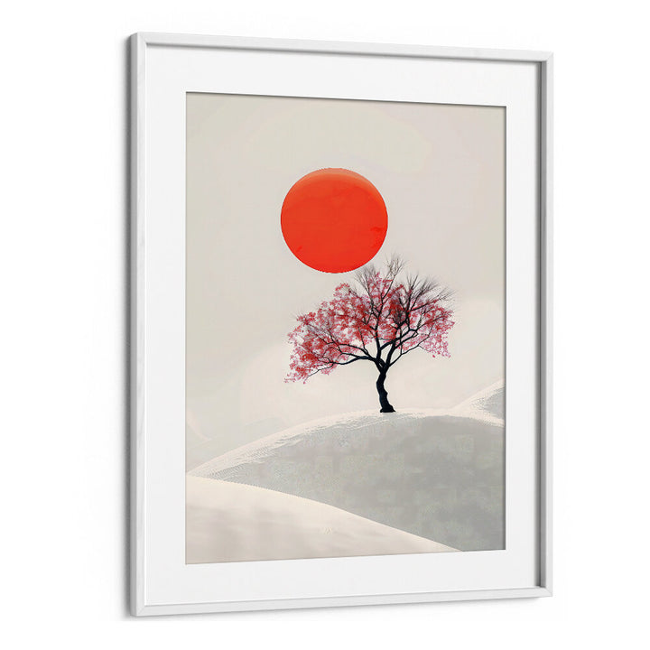 THE SAKURA TREE , JAPANESE PAINTINGS