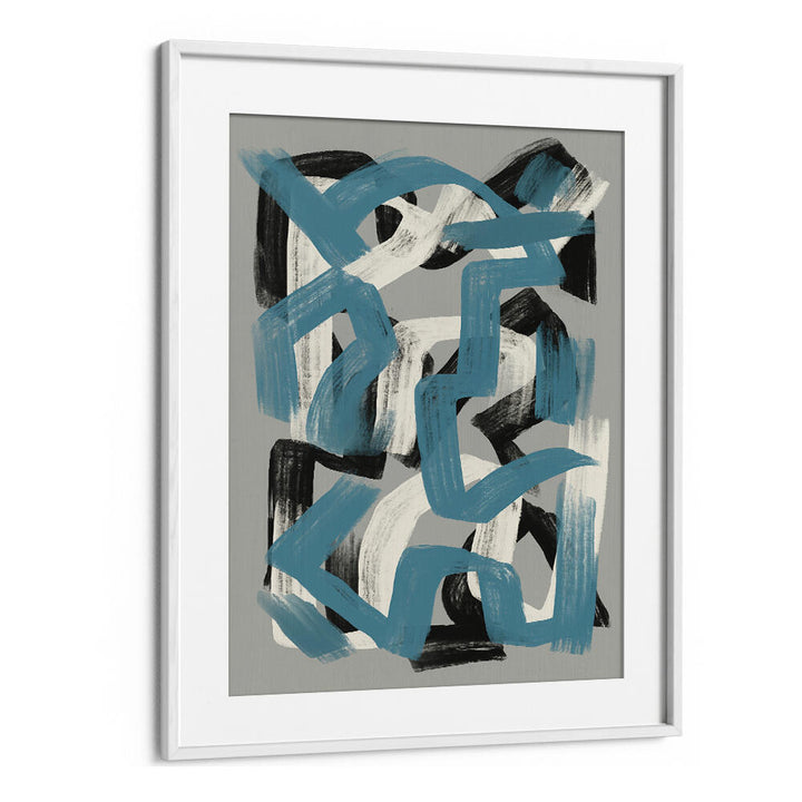 DRY BRUSH ABSTRACT IN GREY , ABSTRACT PAINTINGS