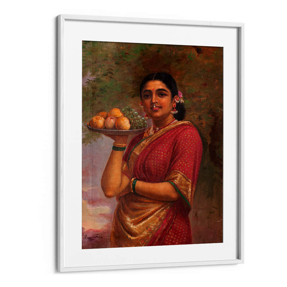 THE MAHARASHTRIAN LADY , INDIAN ART PAINTINGS