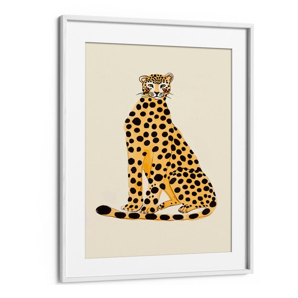 POSING CHEETAH , KIDS ROOM PAINTINGS
