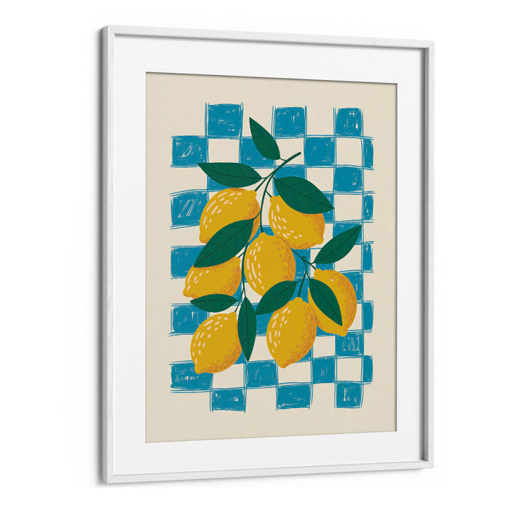 LEMON AND CHECKS NO 1 , KITCHEN POSTERS