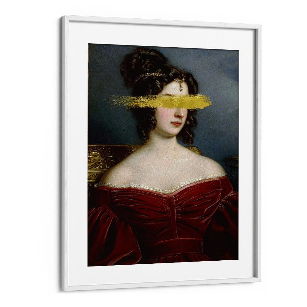 GOLD MARINANNA , ALTERED ART PRINTS