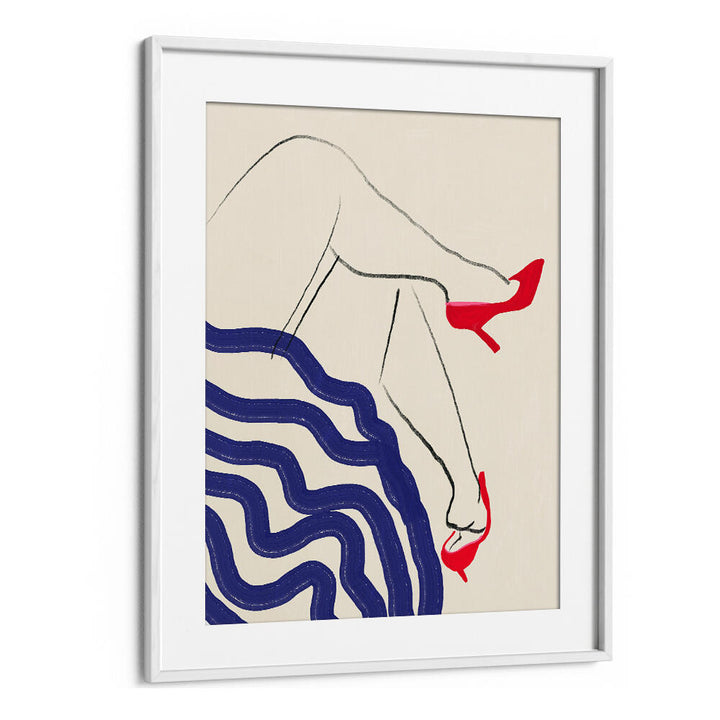 CRIMSON HEELS DANCE , FASHION POSTERS