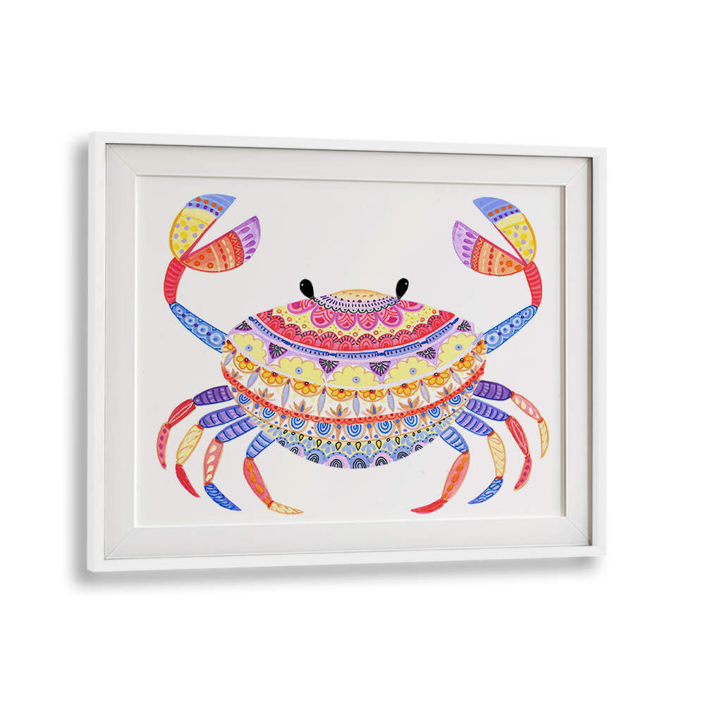 COLORFUL CRAB DANCE , BEACH PAINTINGS