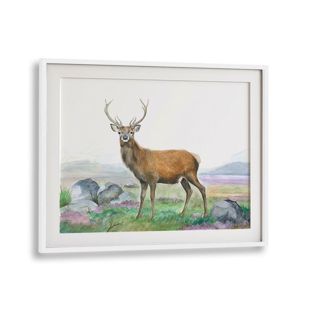 MORELAND STAG , ANIMAL PAINTINGS