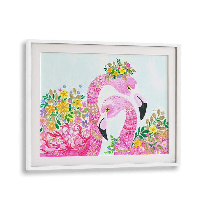 COLORFUL FLORAL CROWNS , ANIMAL PAINTINGS