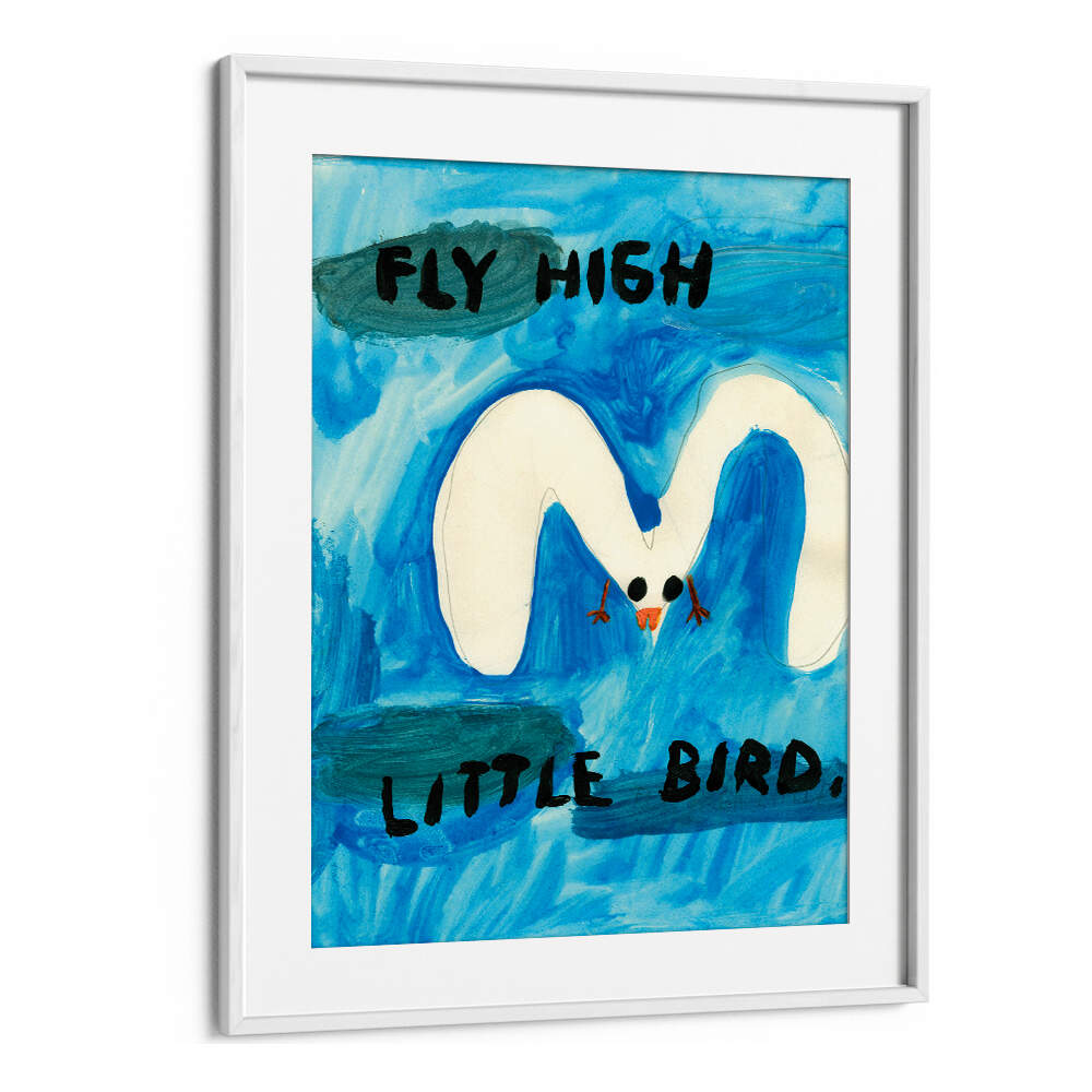 BIRD IN FLIGHT , KIDS ROOM PAINTINGS