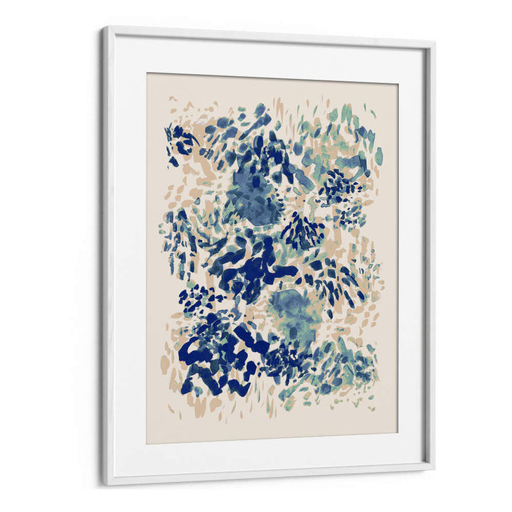 Captivating BLUE CORAL GARDEN, ABSTRACT PAINTINGS, featuring vibrant hues and textures for a stunning focal point.