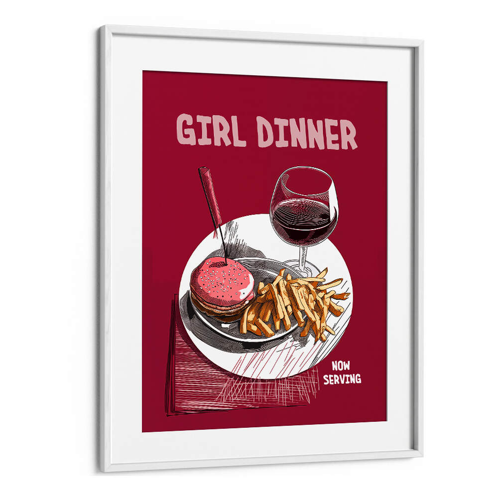 GIRL DINNER , BAR & CAFE ART