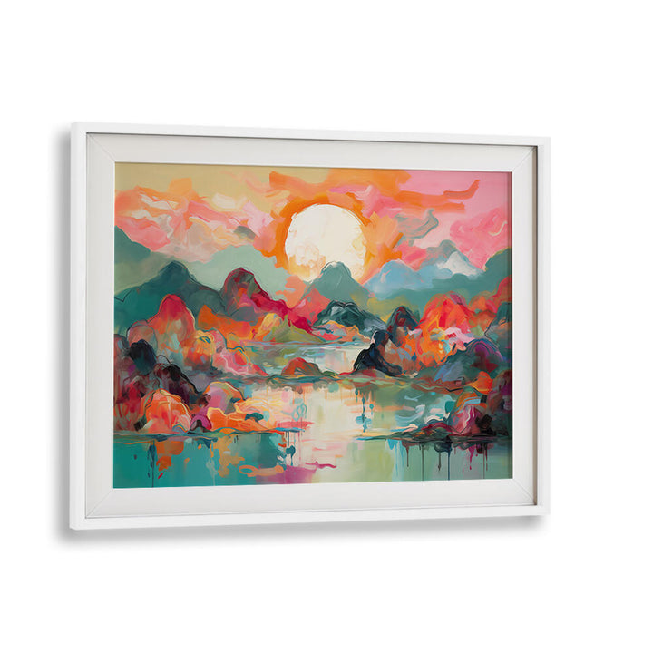 COLORFUL LANDSCAPE , LANDSCAPE PAINTINGS