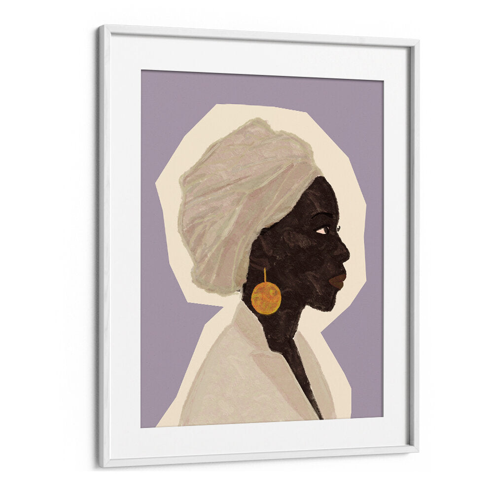 AFRICAN WOMAN , PORTRAITS & FIGURATIVE ILLUSTRATIONS