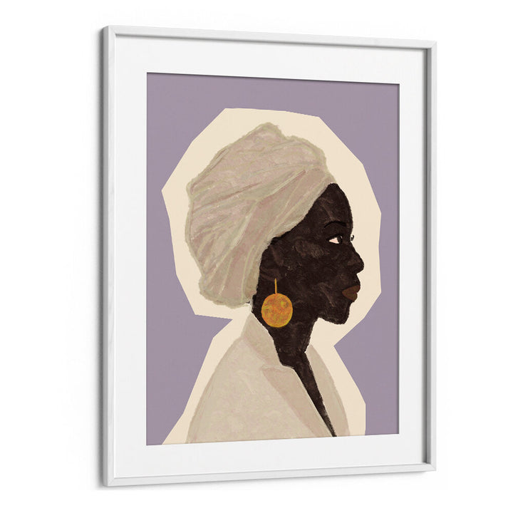 AFRICAN WOMAN , PORTRAITS & FIGURATIVE ILLUSTRATIONS
