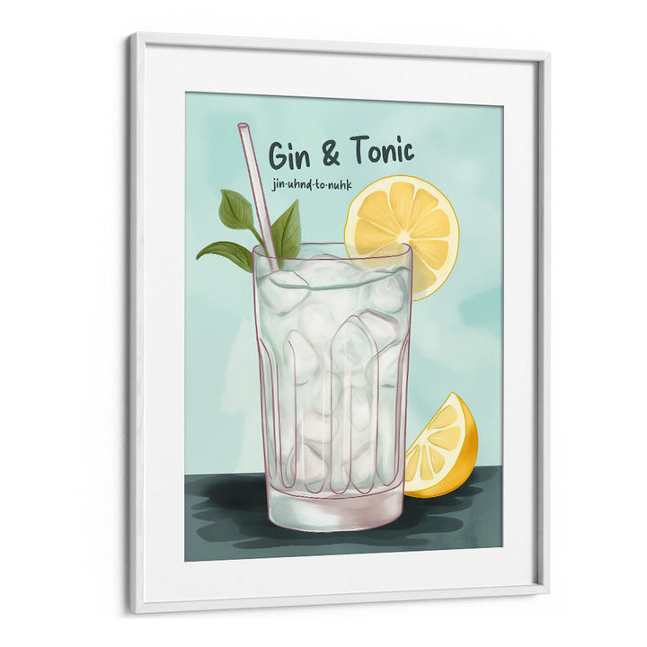 GIN AND TONIC , BAR & CAFE ART