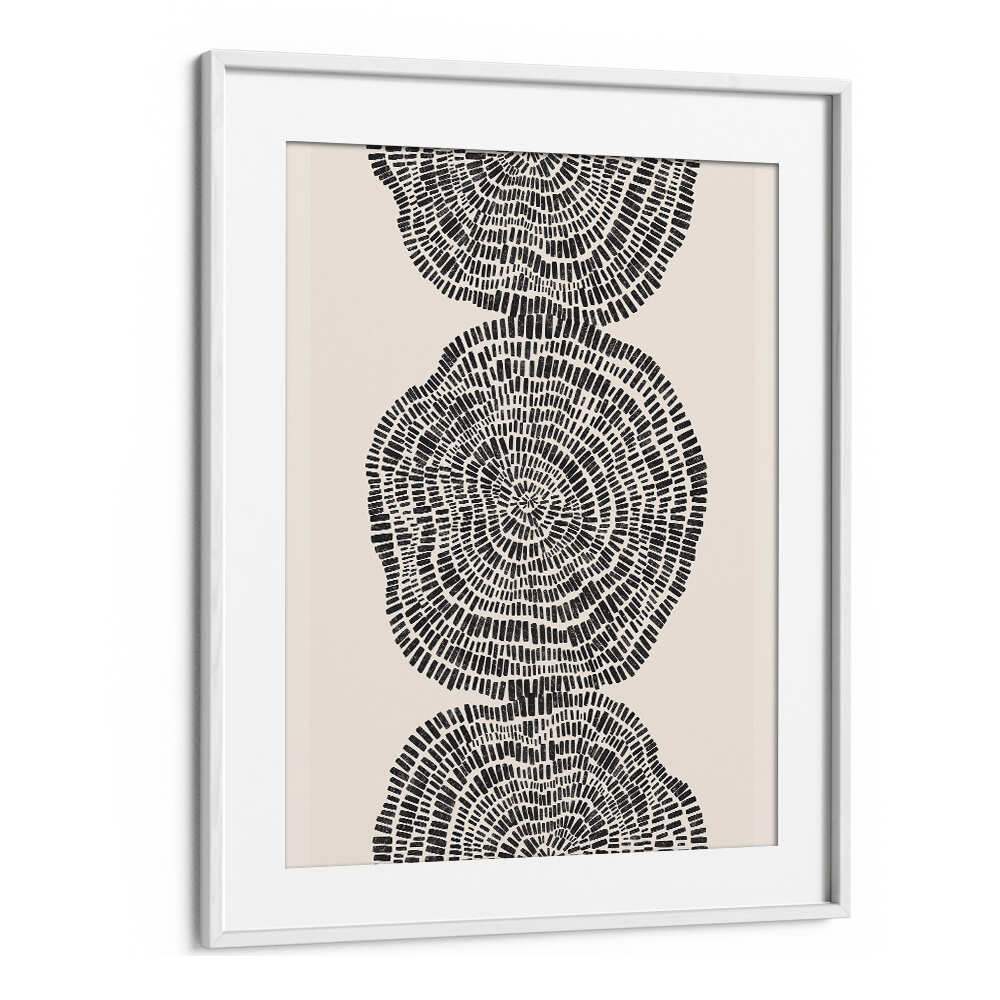 TRIBAL CIRCLES II , PATTERN ART PRINTS
