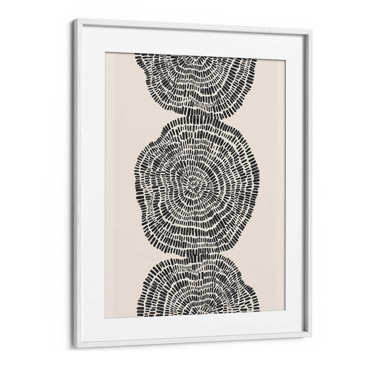 TRIBAL CIRCLES II , PATTERN ART PRINTS