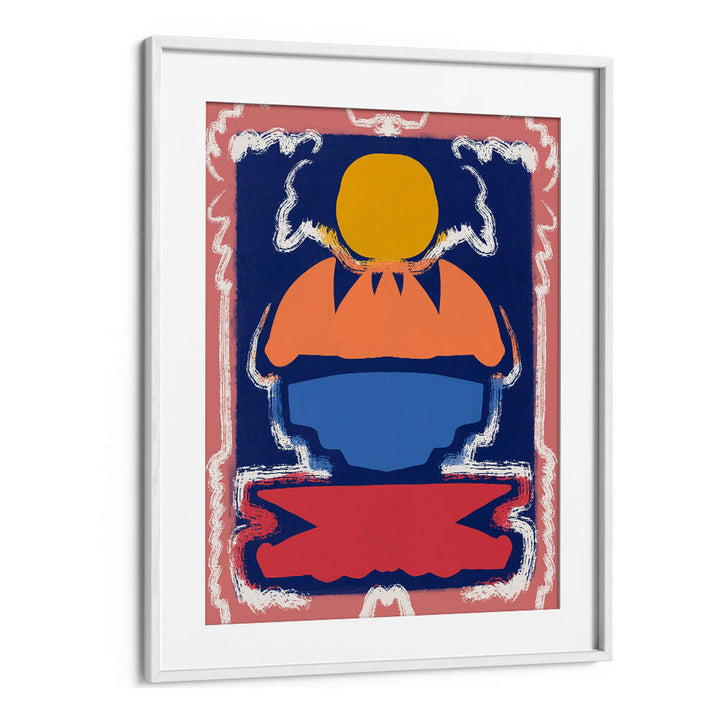 BOLD GEOMETRIC SHAPES AND VIVID COLORS , ABSTRACT PAINTINGS