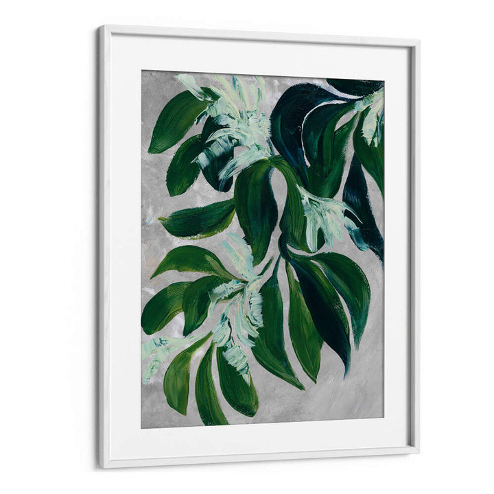 YOON LEAVES , FLORAL FLOWER PAINTINGS