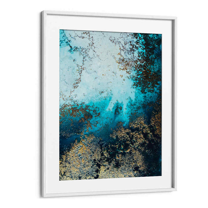 Vibrant ABSTRACT CLEAR WATERS, ABSTRACT PAINTINGS piece showcasing soothing colors that evoke tranquility and wonder.