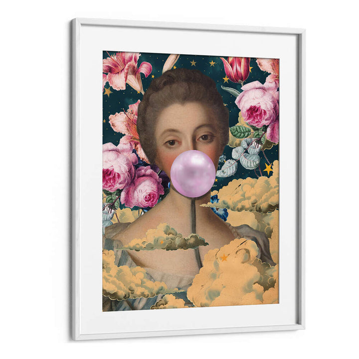 COLLAGE LADY , ALTERED ART PRINTS